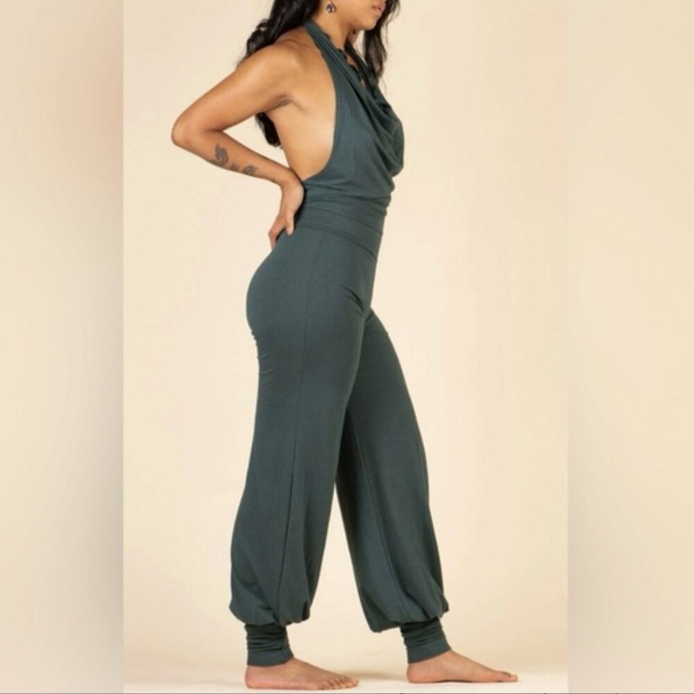 Aria Lattner Jumpsuit (Pine Green)